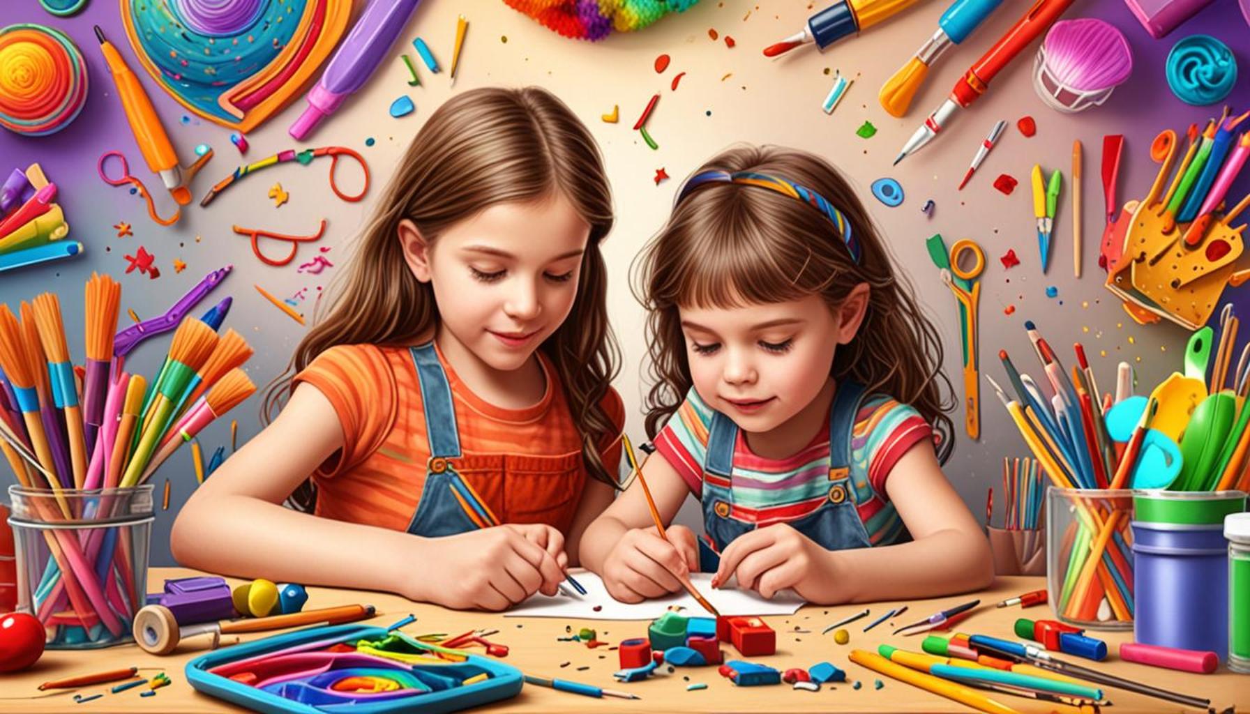 Craft Activities Enhance Creativity Development in Children