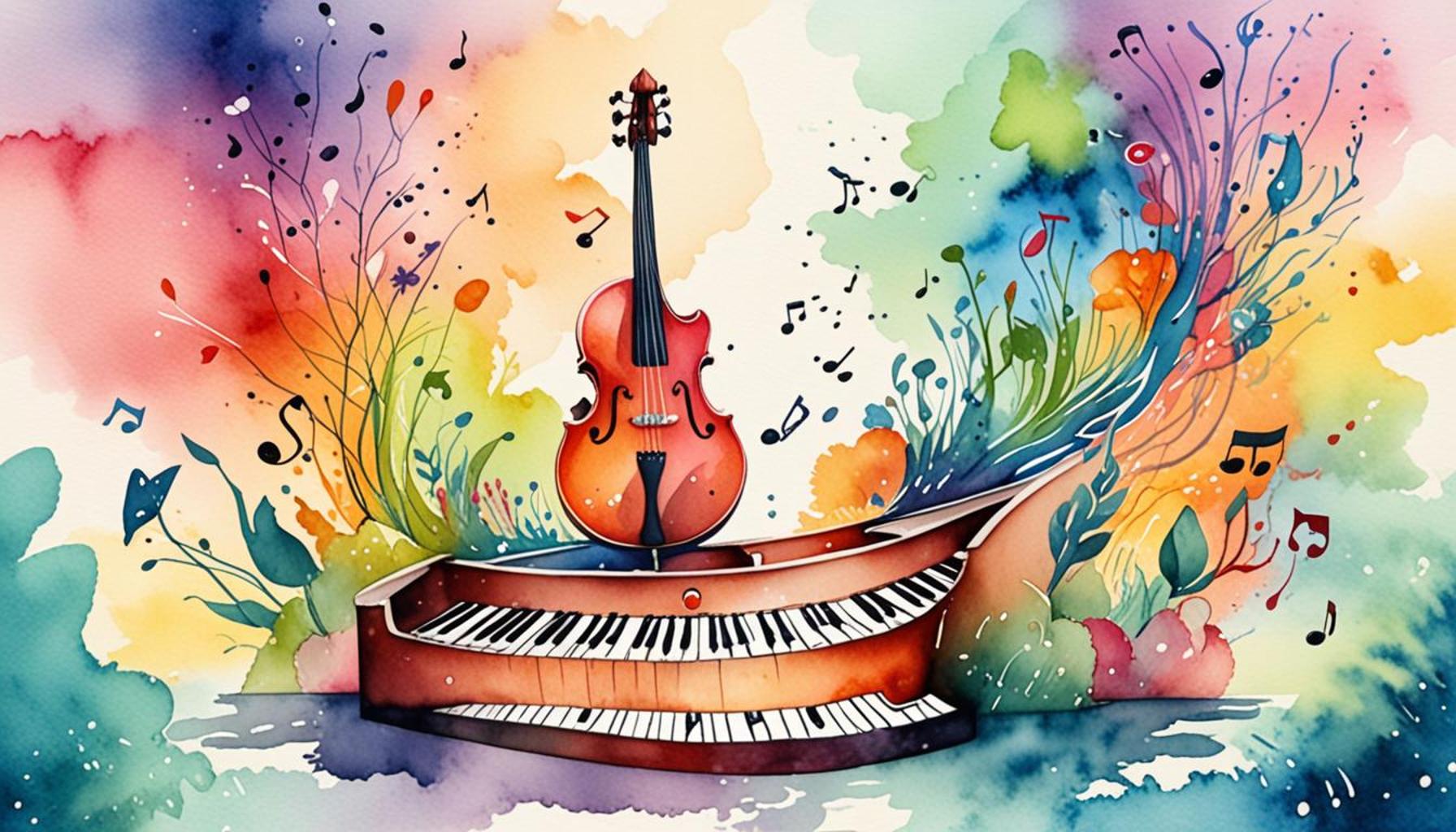 The journey of self-discovery through musical composition