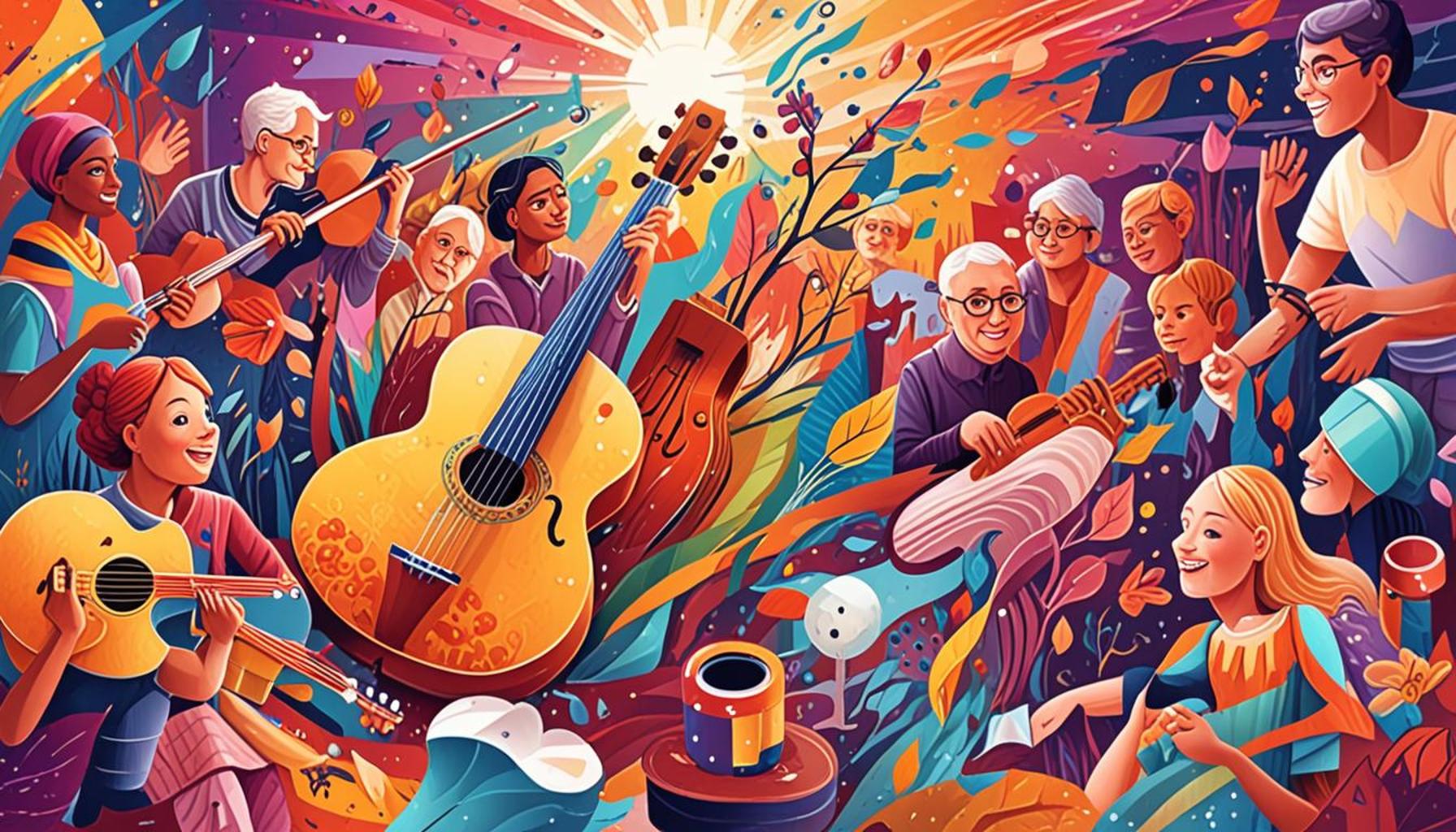 The impact of local artistic communities on talent development and social cohesion