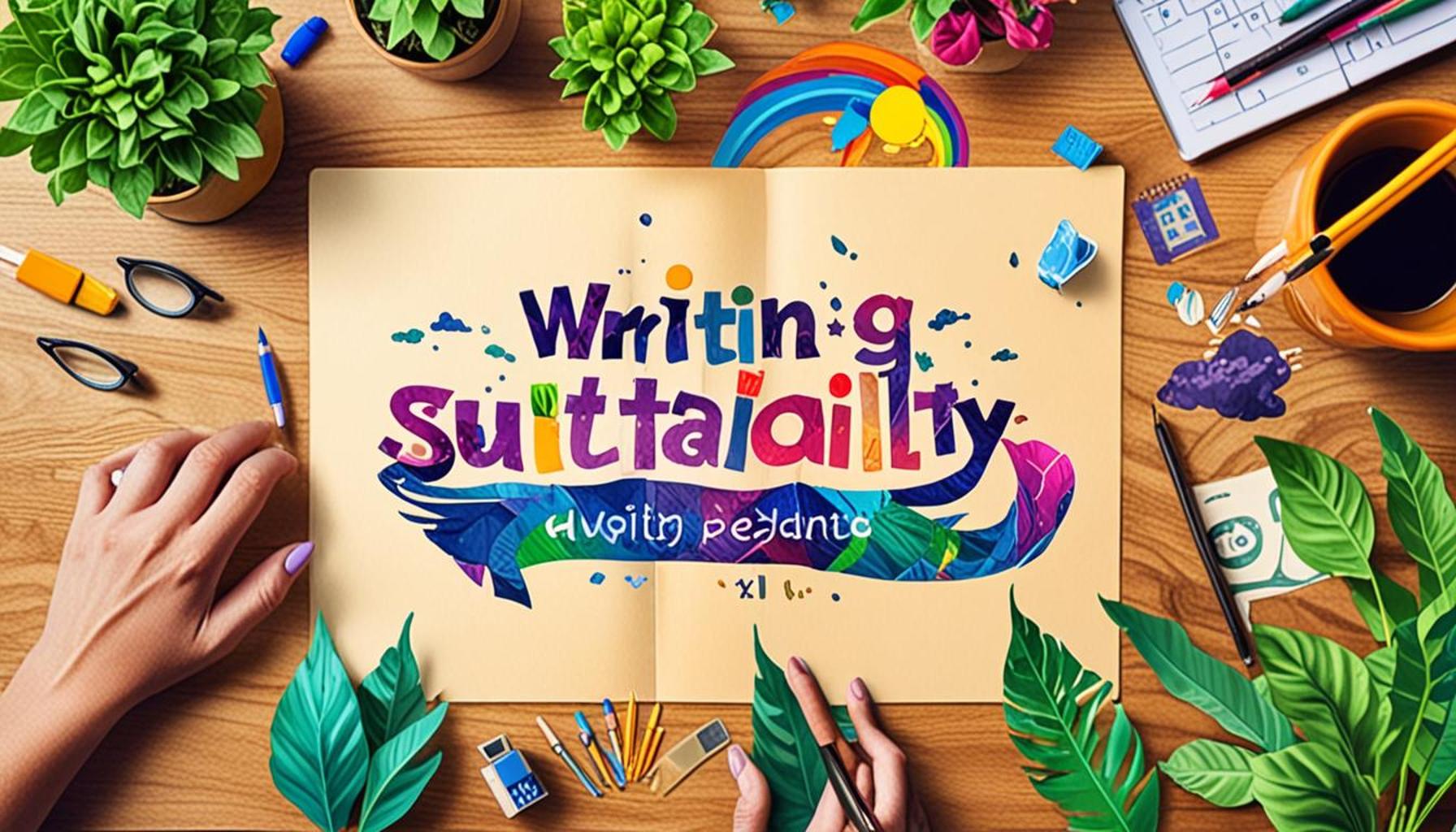 Writing and Sustainability: Projects that Promote Environmental Awareness Through Words