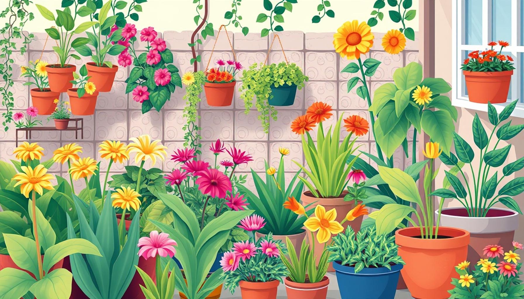 Gardening in Small Spaces: Tips for Cultivating a Vibrant Garden on Balconies and in Apartments