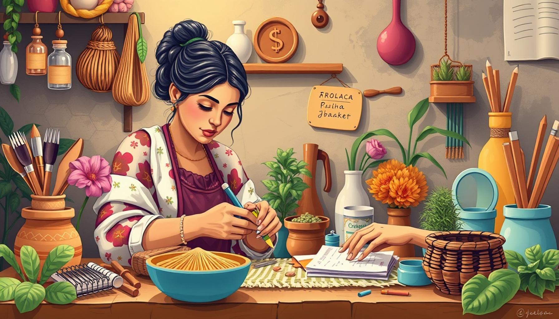 Crafting and Mindfulness: Finding Calm Through Handicrafts