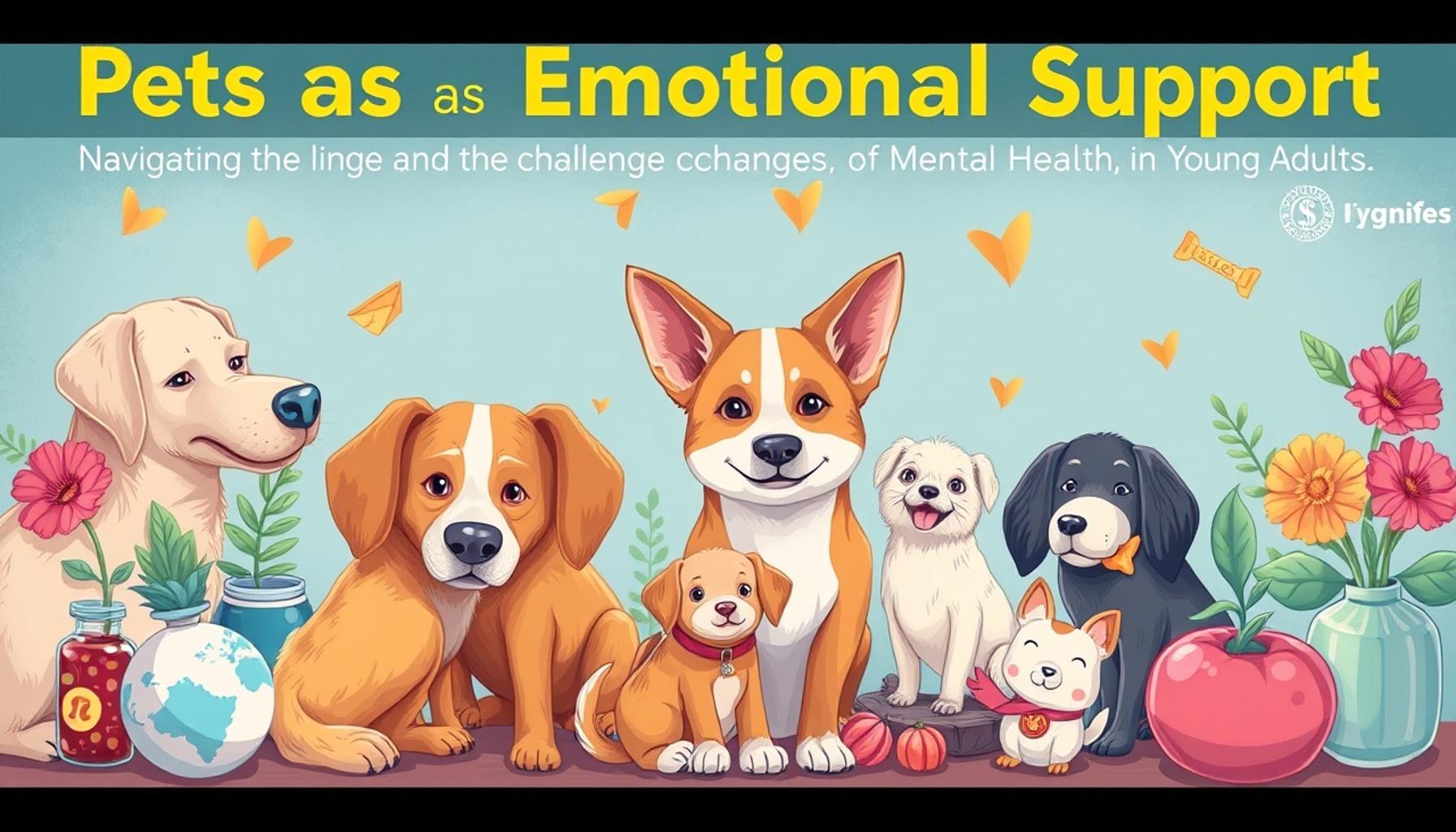 Pets as Emotional Support: Navigating the Challenges of Mental Health in Young Adults